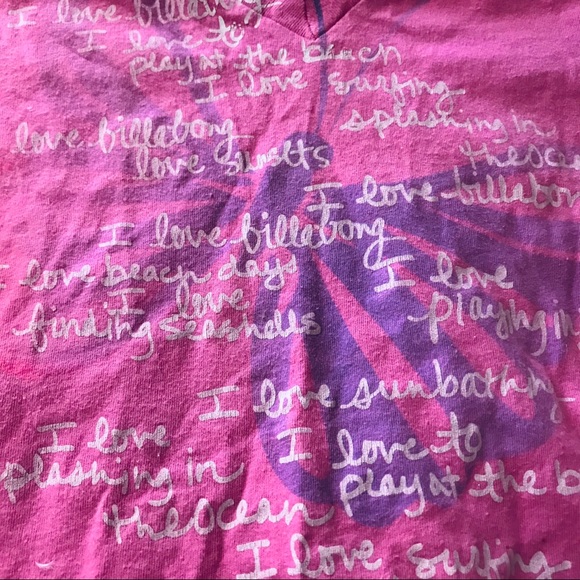 - Billy Girls v-neck t-shirt size medium (10) - Picture 3 of 4